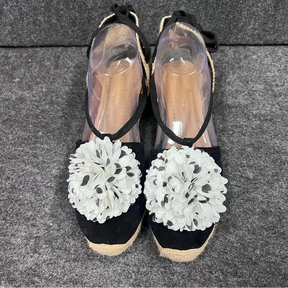 Kate Spade Lafayette Womens Espadrille Wedge Shoes Size 7.5 - Picture 3 of 12
